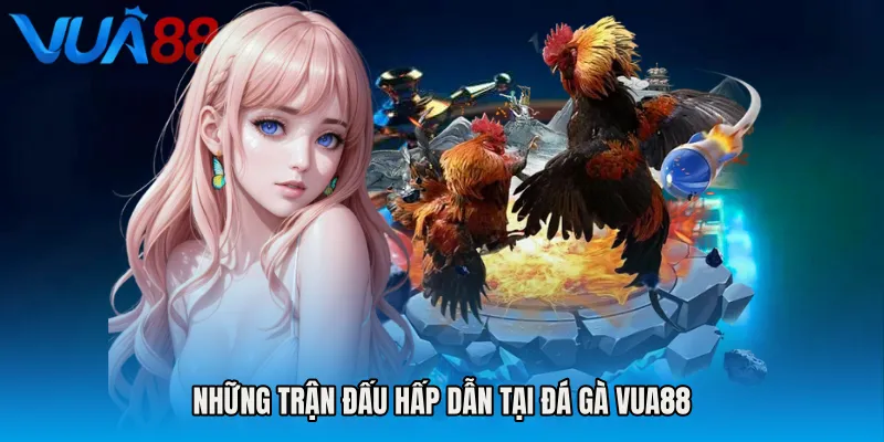 Những Trận Đấu Hấp Dẫn Tại Đá Gà VUA88
